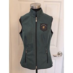 Arista Equestrian Hunter Green Women's Soft Shell Riding Vest Size M